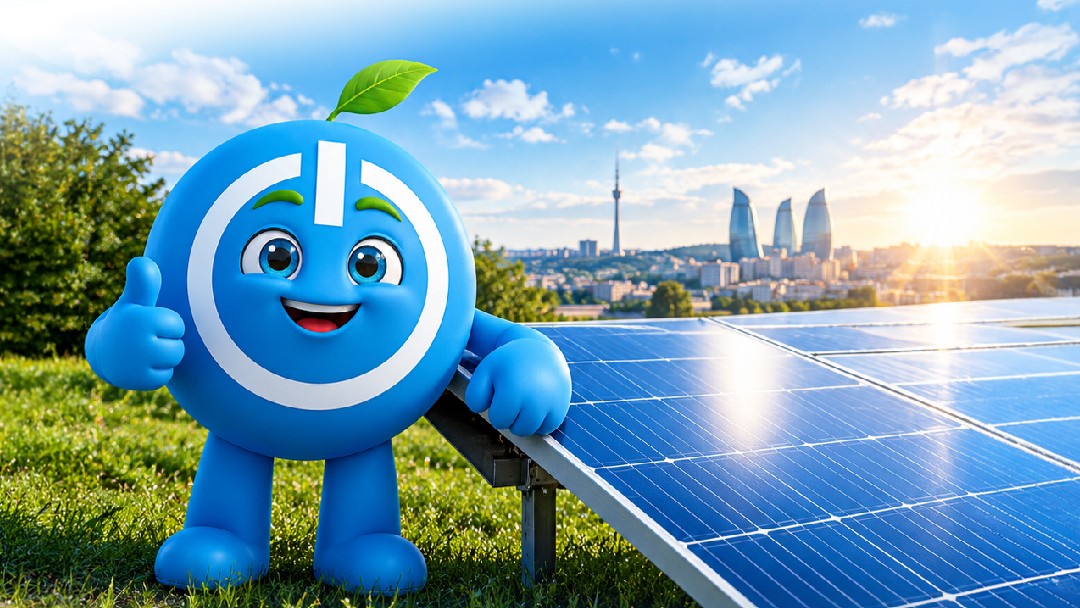 First project financed by Azerbaijan’s Energy Efficiency Fund involves solar panel installation