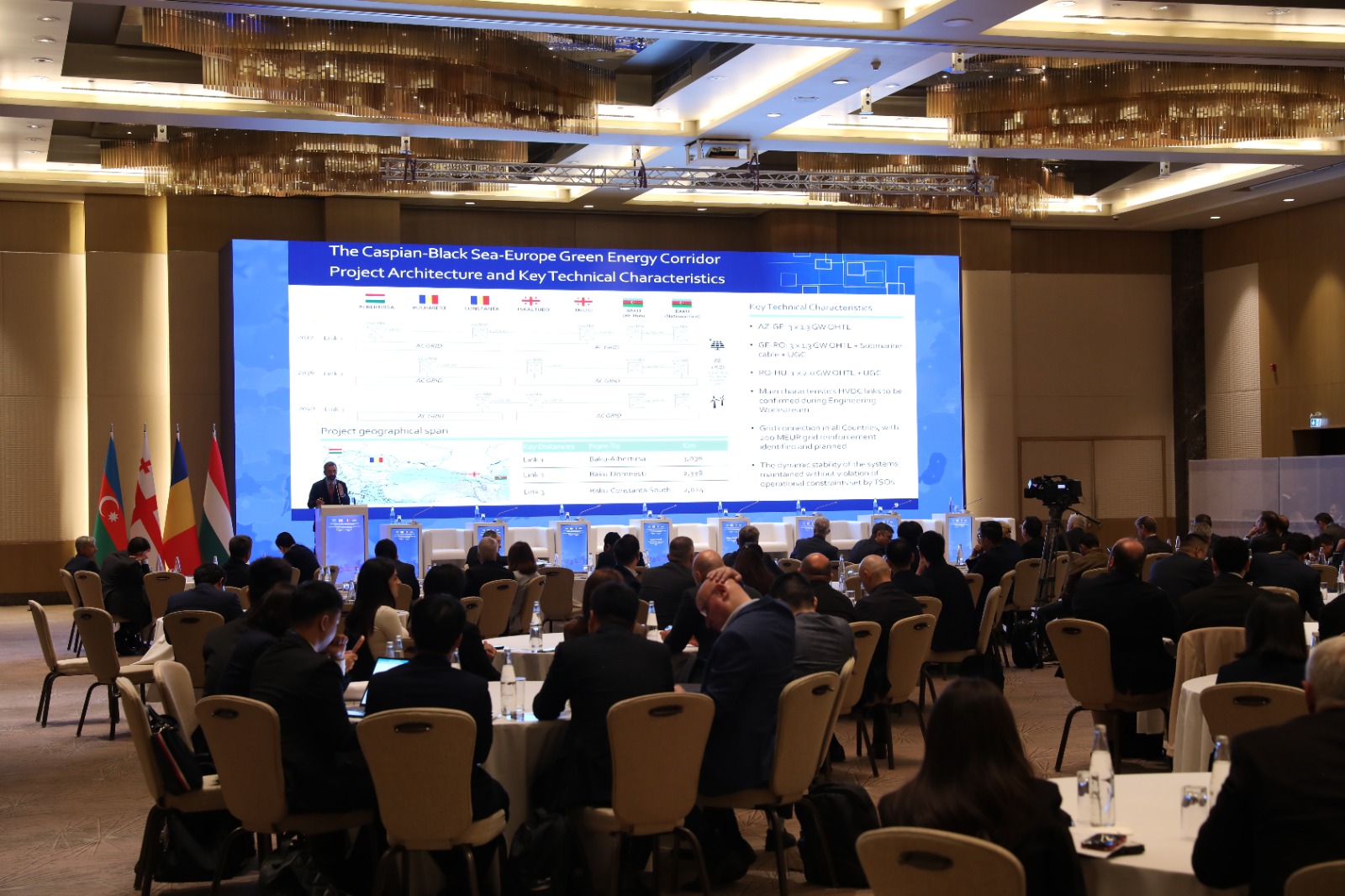 Results of the Feasibility Study for the Caspian-Black Sea-Europe Green Energy Corridor Project presented